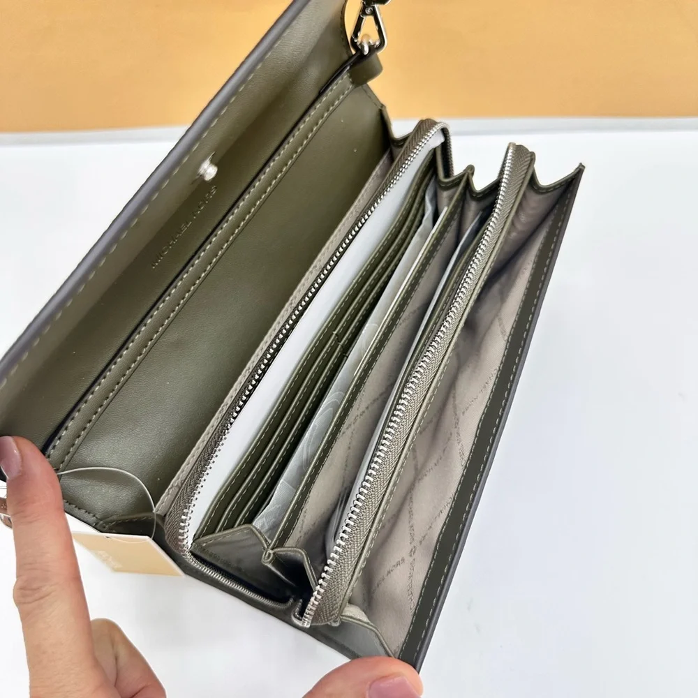 Michael Kors Gradient Olive and Gold Crossbody